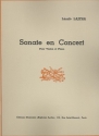 Sonate en concert op.68 pour violon et piano