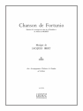 Chanson de Fortunio pour chant et piano