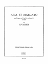 Aria et Marcato pour trompette en ut ou sib (cornet) et piano