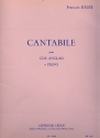 Cantabile pour cor anglais et piano