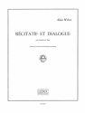 WEBER A. RECITATIF ET DIALOGUE CONTREBASSE ET PIANO