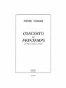 TOMASI CONCERTO DE PRINTEMPS (FLUTE ORCHESTRE CHAMBRE) FLUTE ET PIANO