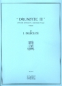 Drumstec III pour instruments a percussion (timbales) et piano partition et parte