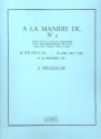 A la manire de ... vol.2 pour caisse-claire et accessoires et piano (triangle, tambour de basque)