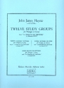 12 Study Groups for trumpet or cornet (en/dt/fr/sp)