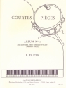 DUPIN F. COURTES PIECES VOLUME 2:BATTERIE 3 TIMBALES ET PIANO