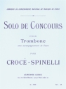 CROCE-SPINELLI SOLO DE CONCOURS TROMBONE ET PIANO