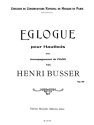 Eglogue op.63 pour hautbois et piano