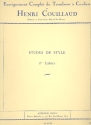 Etudes de Style vol.1 pour trombone