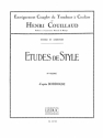 COUILLAUD ETUDES DE STYLE D'APRES BORDOGNI VOLUME 2 TROMBONE