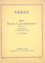 7 tudes caractristiques pour trombone et piano