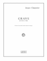 CHARPENTIER J. GRAVE BASSON ET PIANO