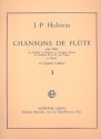 Chansons de flte vol.3 pour flte et piano