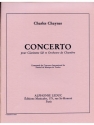 CHAYNES CONCERTO(CLAR. ET ORCHESTRE) CLARINETTE ET PIANO