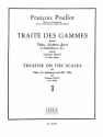 POULLOT TRAITE DES GAMMES D'APRES BALAY VOLUME 1 TUBA/SAXHORNS BASSES