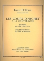 Les coups d'archet  la contrebass