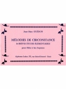 GUEDON J.M. MELODIES DE CIRCONSTANCE (36 BREVES ETUDES) FLUTE A BEC SOPRANO