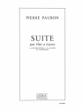 PAUBON SUITE FLUTE (TRAVERSIERE) ET GUITARE