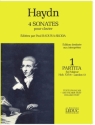 HAYDN/BADURA-SKODA 4 SONATES POUR CLAVIER VOL.1:PARTITA SOL MAJ(HOB 16/6)VERS.4 LANGUES/PNO