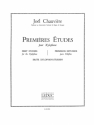 CHAUVIERE PREMIERES ETUDES XYLOPHONE