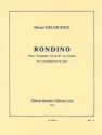 DELGIUDICE RONDINO TROMPETTE UT OU SIB OU CORNET ET PIANO(C.ROUGERON)