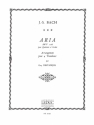 BACH J.S./DESTANQUE ARIA 4 TROMBONES