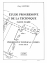 LEFEVRE ETUDE PROGRESSIVE DE LA TECHNIQUE/VOLUME 2/CAISSE CLAIRE