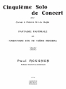 ROUGNON SOLO DE CONCERT N05 2-VARIATIONS SUR 1 THEME ORIGINAL/CORNET SIB/PIANO