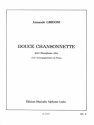 GHIDONI DOUCE CHANSONNETTE SAXOPHONE MIB ET PIANO/(COLLECTION ROUGERON)