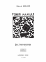 BERLIOZ G. TOHITI MANILLE 3 PERCUSSIONNISTES/PARTITION ET PARTIES