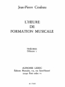 COULEAU HEURE DE FORMATION MUSICALE DEBUTANT 1/THEORIE