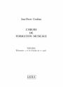 COULEAU HEURE DE FORMATION MUSICALE ELEMENTAIRE 2 ET FIN D'ETUDES 1ER CYCLE/THEORIE