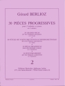 BERLIOZ G. 30 PIECES PROGRESSIVES 2 TIMBALES ET PIANO/VOLUME 2 PIECES 15 A 30