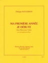 ROUGERON MA PREMIERE ANNEE - JE DEBUTE VIOLON ET PIANO (COLLECTION ROUGERON)