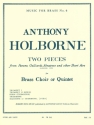 HOLBORNE/KING 2 PIECES BRASS QUINTET/SCORE AND PARTS(PTION/PTIES)MFB006