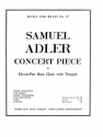 ADLER CONCERT PIECE BRASS ENSEMBLE/SCORE AND PARTS(PTION/PTIES)MFB027