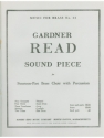 READ SOUND PIECE BRASS ENSEMBLE/SCORE AND PARTS(PTION/PTIES)MFB044