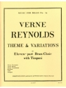 REYNOLDS THEME AND VARIATIONS BRASS ENSEMBLE/TIMPANI/SC/PARTS(PTION/PTIES)MFB056