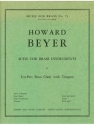 BEYER SUITE BRASS ENSEMBLE/TIMPANI/SC/PARTS(PTION/PTIES)MFB074