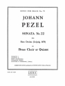 PEZEL/KING SONATA N022(HORA DECIMA) BRASS QUINTET/SCORE AND PARTS(PTION/PTIES)MFB079