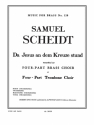 SCHEIDT/KING DA JESU AN DEM KREUZE STUND BRASS QUARTET/SCORE AND PARTS(PTION/PTIES)MFB120