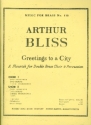 Greetings to a City for double brass choir and percussion score and parts