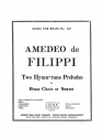 FILIPI 2 HYMN-TUNE PRELUDES BRASS SEXTET/SCORE AND PARTS(PTION/PTIES)MFB165