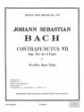 BACH J.S./KING ART OF FUGUE/CONTRAPUNCTUS 7 BRASS QUINTET/SCORE AND PARTS(PTION/PTIES)MFB175