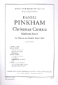 Christmas Cantata for mixed chorus and double brass choir chorus score with organ reduction (la)