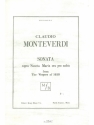 MONTEVERDI/KING SONATA SOPRA SANCTA MARIA BRASS ENSBLE/VCES/VOC SCORE(PARTIE CHOEUR)MFB071V