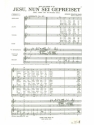 BACH J.S./KING JESU NUN SEI GEPREISET VCES/3 TPTS/ORG/TIMP/VOC SCORE(PTIE CHOEUR)MFB611V