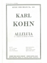 KOHN ALLELUIA CHORUS/BRASS SEXTET/PIANO VOCAL SCORE MFB616V