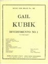 KUBIK DIVERTIMENTO N01 MIXED ENSEMBLE/SCORE AND PARTS(PTION/PTIES)MFB903