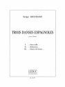 LECUSSANT 3 DANSES ESPAGNOLES PIANO